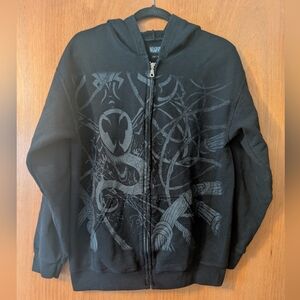 Marvel Black Graphic Hoodie